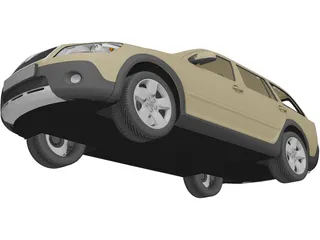 Skoda Octavia Scout 3D Model preview