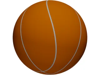 Basketball 3D Model preview