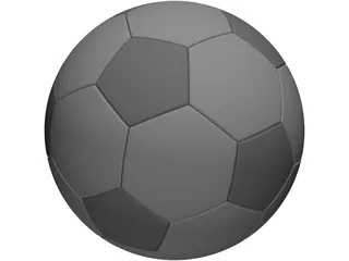 Soccer Ball 3D Model preview