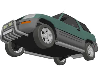 Toyota RAV4 (1994) 3D Model preview
