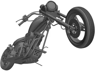 Harley-Davidson 3D Model preview