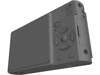 Panasonic Lumix DMC-FS3 3D Model preview