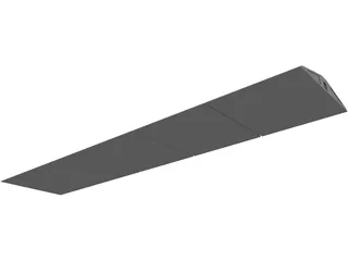 Speed Bump 3D Model preview