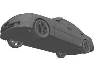 Toyota Mark II (2001) 3D Model preview