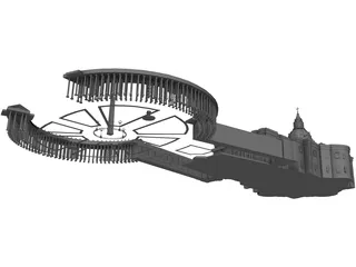 Vatican Cathedral 3D Model preview