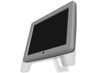 Apple iMac Monitor 3D Model preview
