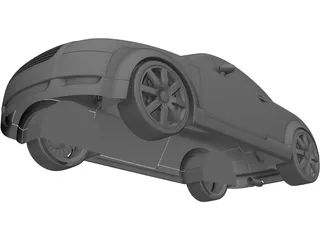 Audi TT 3D Model preview