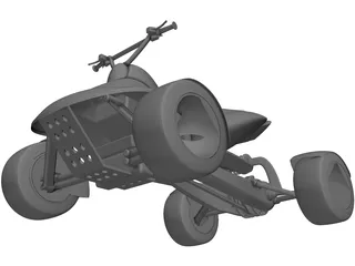 Quad Concept 3D Model preview