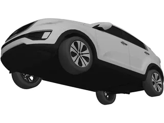 Kia Sportage (2010) 3D Model preview