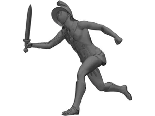 Gladiator 3D Model preview