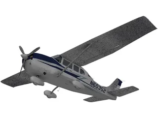 Cessna 206 Stationair 3D Model preview