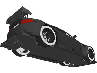 Aston Martin DBR9 3D Model preview