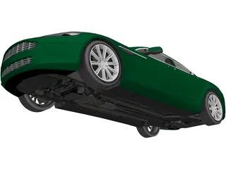 Aston Martin Rapide (2010) 3D Model preview