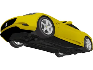 Ferrari California 3D Model preview
