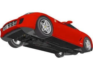Ferrari 599 GTB Fiorano 3D Model preview