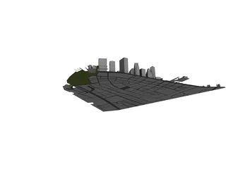 Lower Manhattan 3D Model preview
