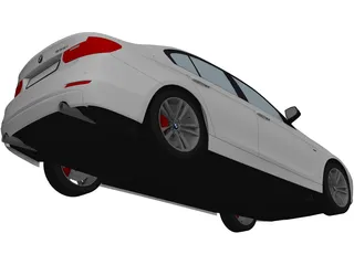 BMW 3-Series 335i [F30] (2012) 3D Model preview