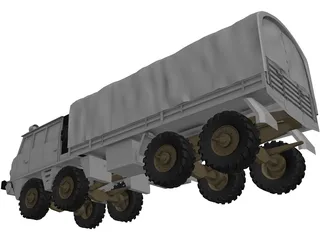 Tatra 815 8x8 3D Model preview