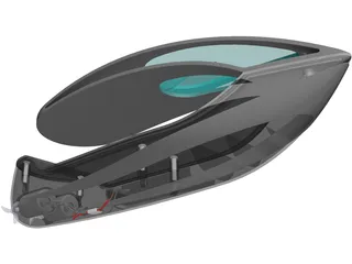 Boat 3D Model preview