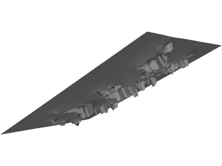 Earth Map 3D Model preview