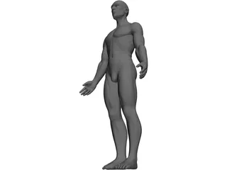 Man 3D Model preview