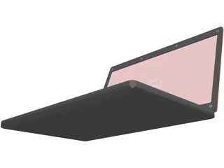 Dell Inspiron Laptop 3D Model preview