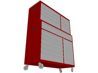 Tool Box 3D Model preview