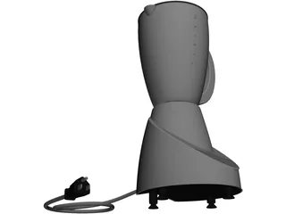 Mixie Home Appliance 3D Model preview