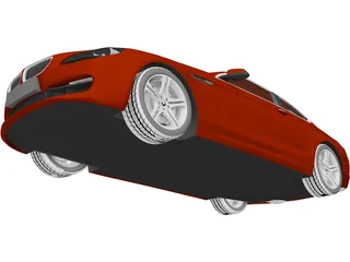 BMW 640i (2011) 3D Model preview