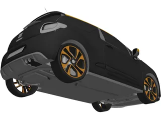Citroen DS3 (2011) 3D Model preview