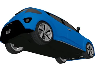 Hyundai Veloster (2012) 3D Model preview