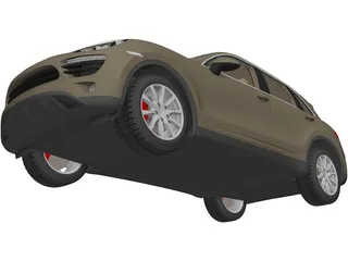 Porsche Cayenne (2011) 3D Model preview