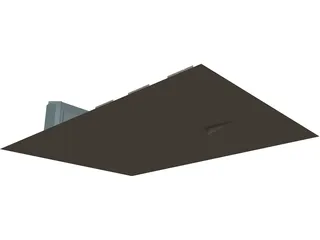 Ecology Commerce Building 3D Model preview