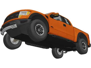 Ford F-150 SVT Raptor (2011) 3D Model preview