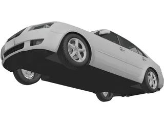 Hyundai Sonata (2007) 3D Model preview