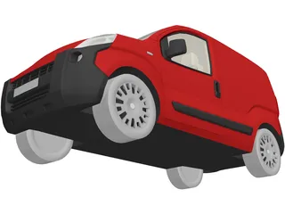 Citroen Nemo (2010) 3D Model preview