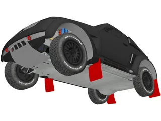 Mitsubishi Pajero EVO MPR11 3D Model preview