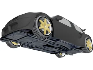 Nissan Micra GTR 3D Model preview