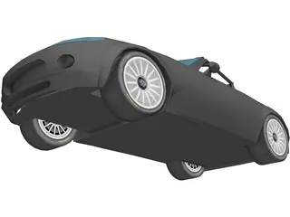 Mazda MX5 GTR 3D Model preview