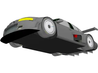 Seat Toledo GT 3D Model preview
