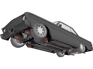 Ford F Sprint GT 3D Model preview