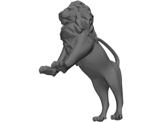 Lion 3D Model preview