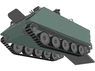 M113 A1 3D Model preview