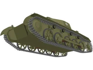 Panzer I 3D Model preview