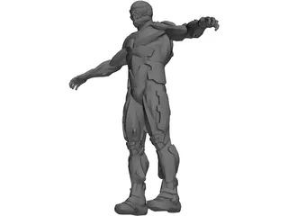 Nanosuit Crysis 3D Model preview