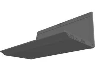 HP Laptop Pavilion dv6 3D Model preview