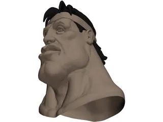 Face 3D Model preview