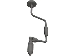 Stanley Ratchet Brace 3D Model preview