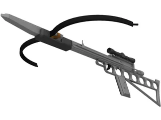 Crossbow 3D Model preview
