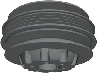 Puli Crank 3D Model preview